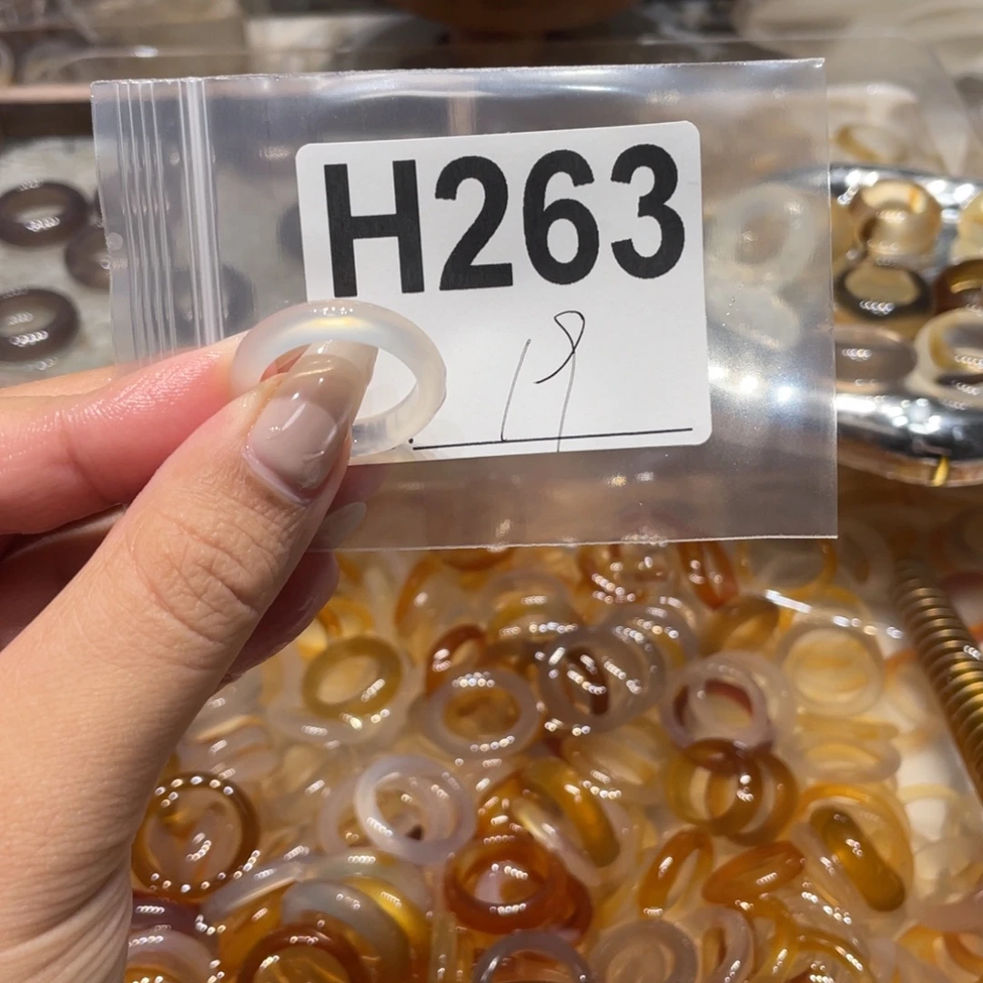 玛瑙/玉髓未镶嵌戒指263