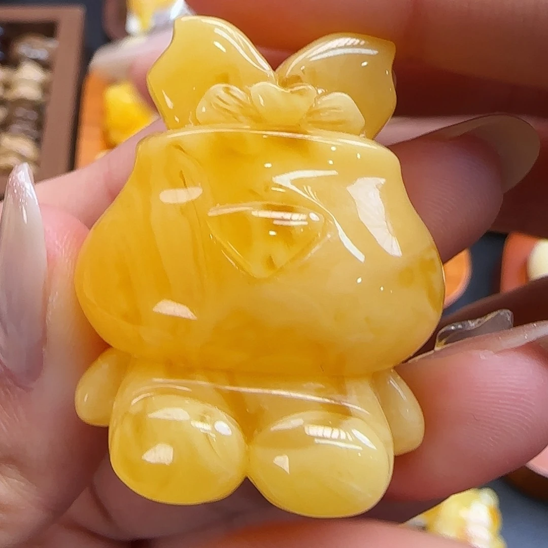 琥珀未镶嵌珠宝奇石蜜蜡
