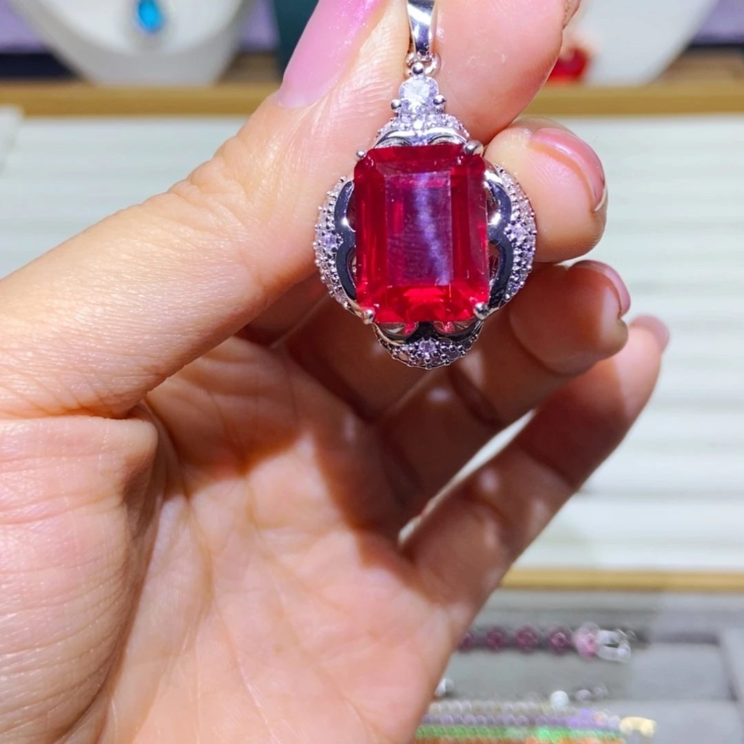 银S925镶嵌耳饰紫晶