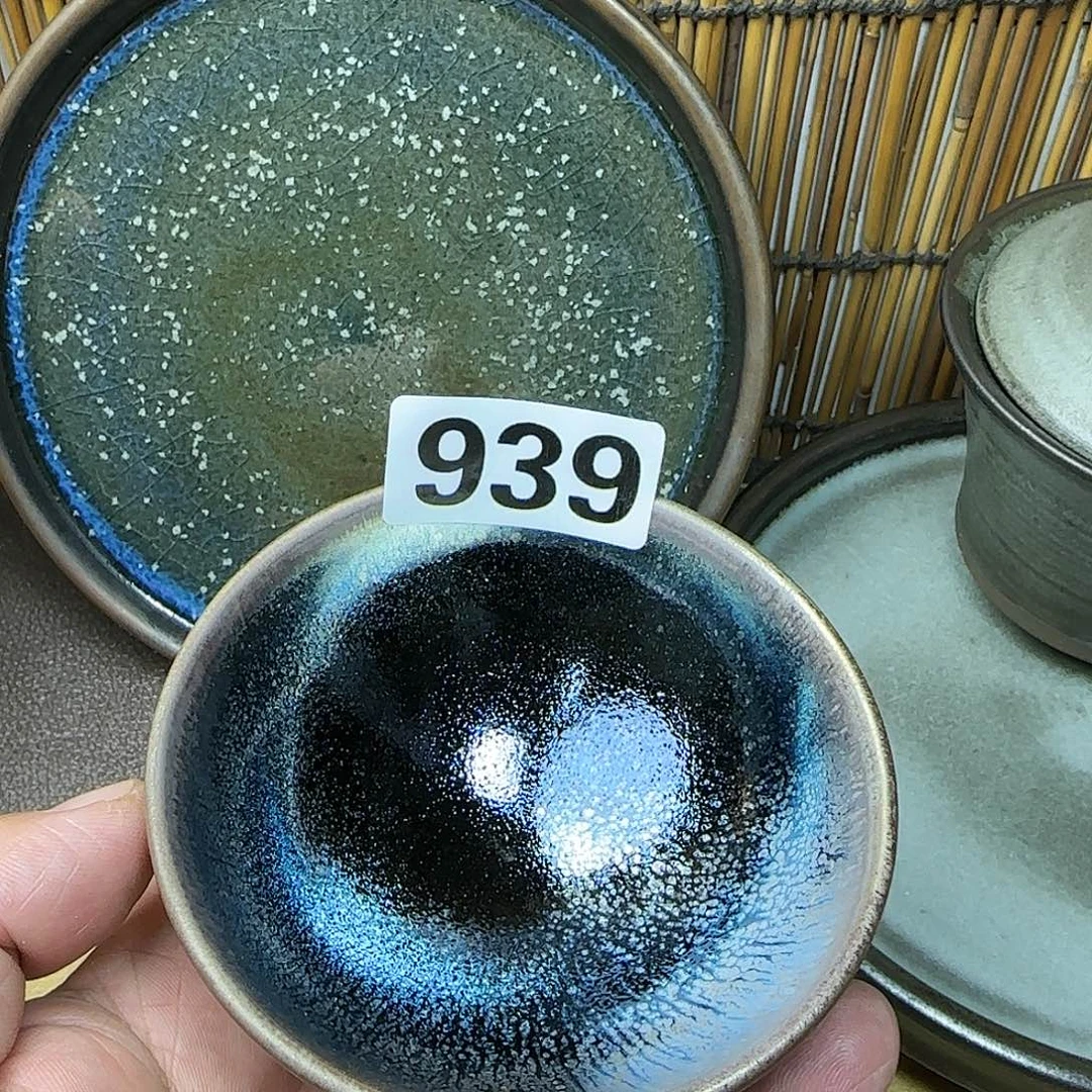 茶盏建盏杯主人杯龙窑柴烧