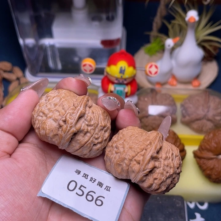 把件文玩核桃南瓜墩43-0566