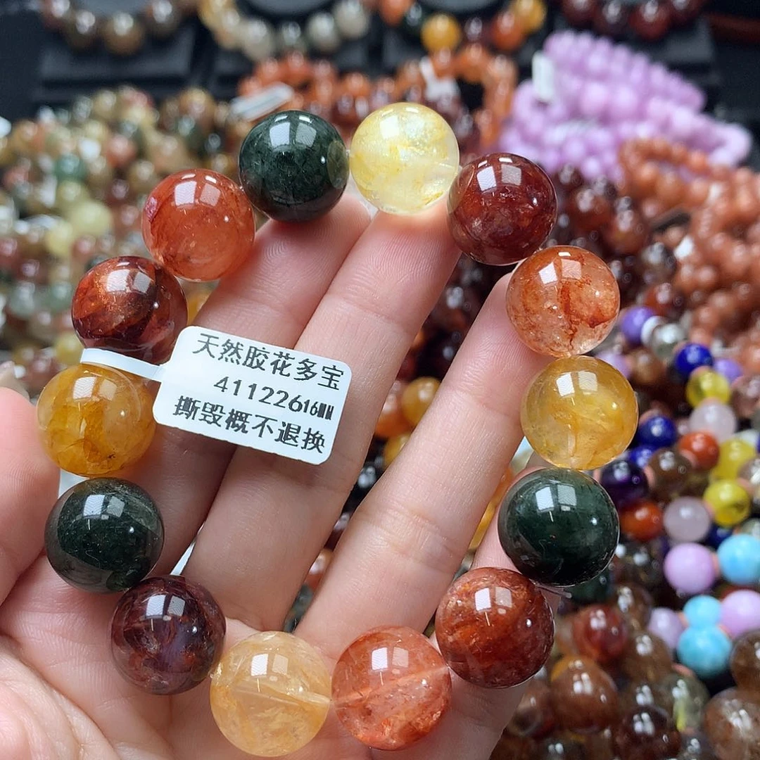 水晶手链未镶嵌，