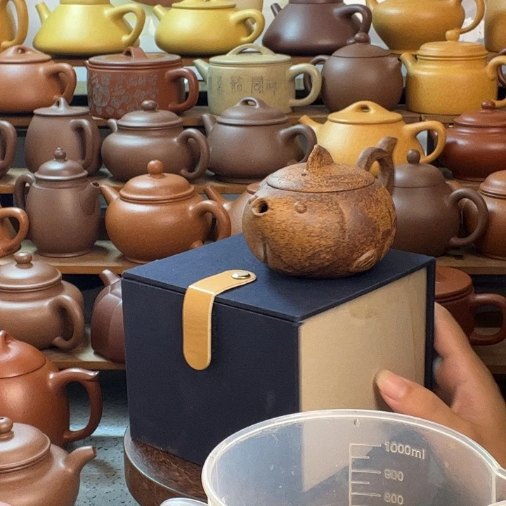 茶壶紫砂原矿紫泥