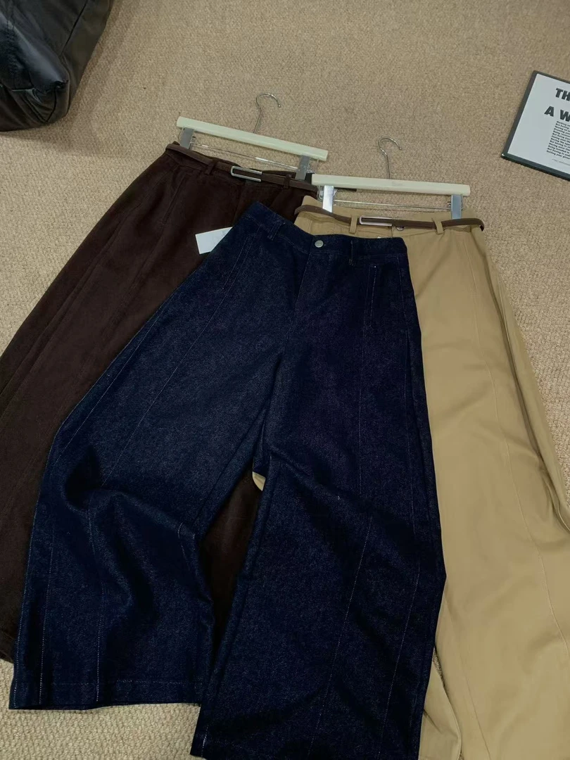 『雨美 Show』85859时尚百搭天丝牛仔裤