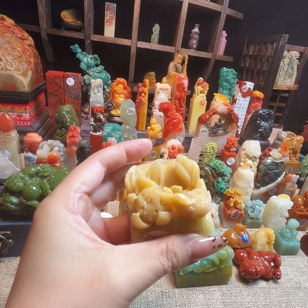 印石寿山石寿山石雕刻