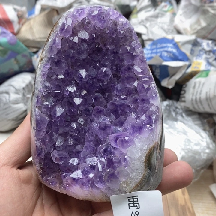 珠宝半成品未镶嵌紫晶