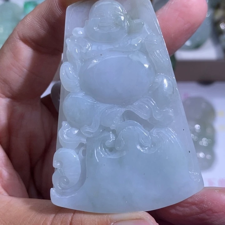 【闪购商品】颈饰未镶嵌翡翠佛