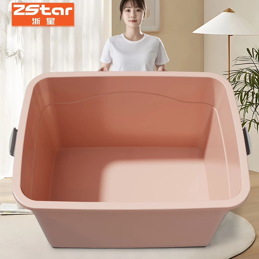 衣服玩具整理箱书本收纳盒车载家用大容量搬家特大号收纳箱带轮