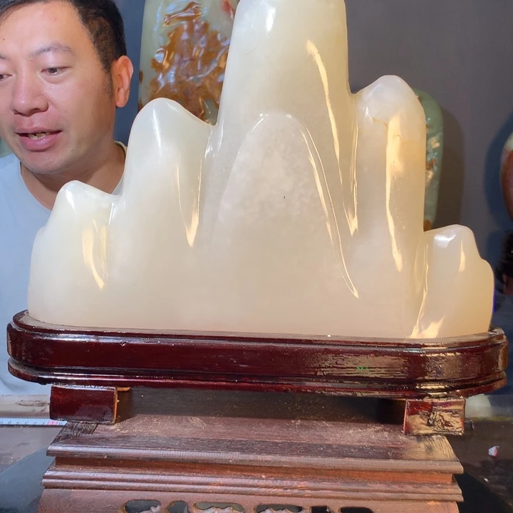 石材天然原石摆件