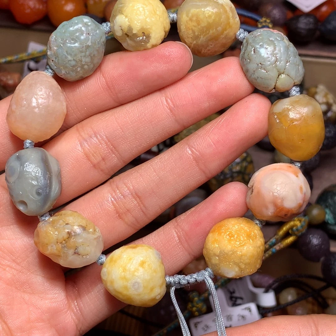 未镶嵌玛瑙/玉髓珠宝半成品