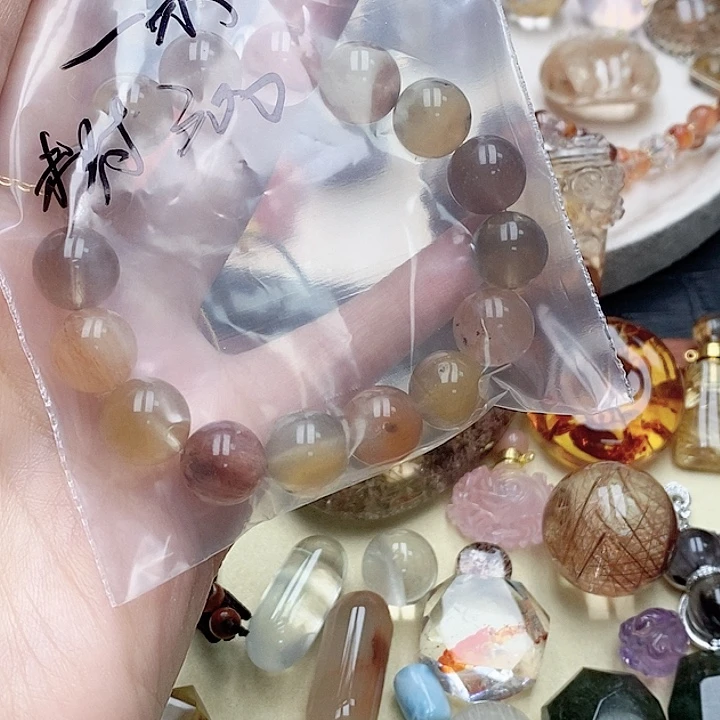 未镶嵌手链水晶一***光