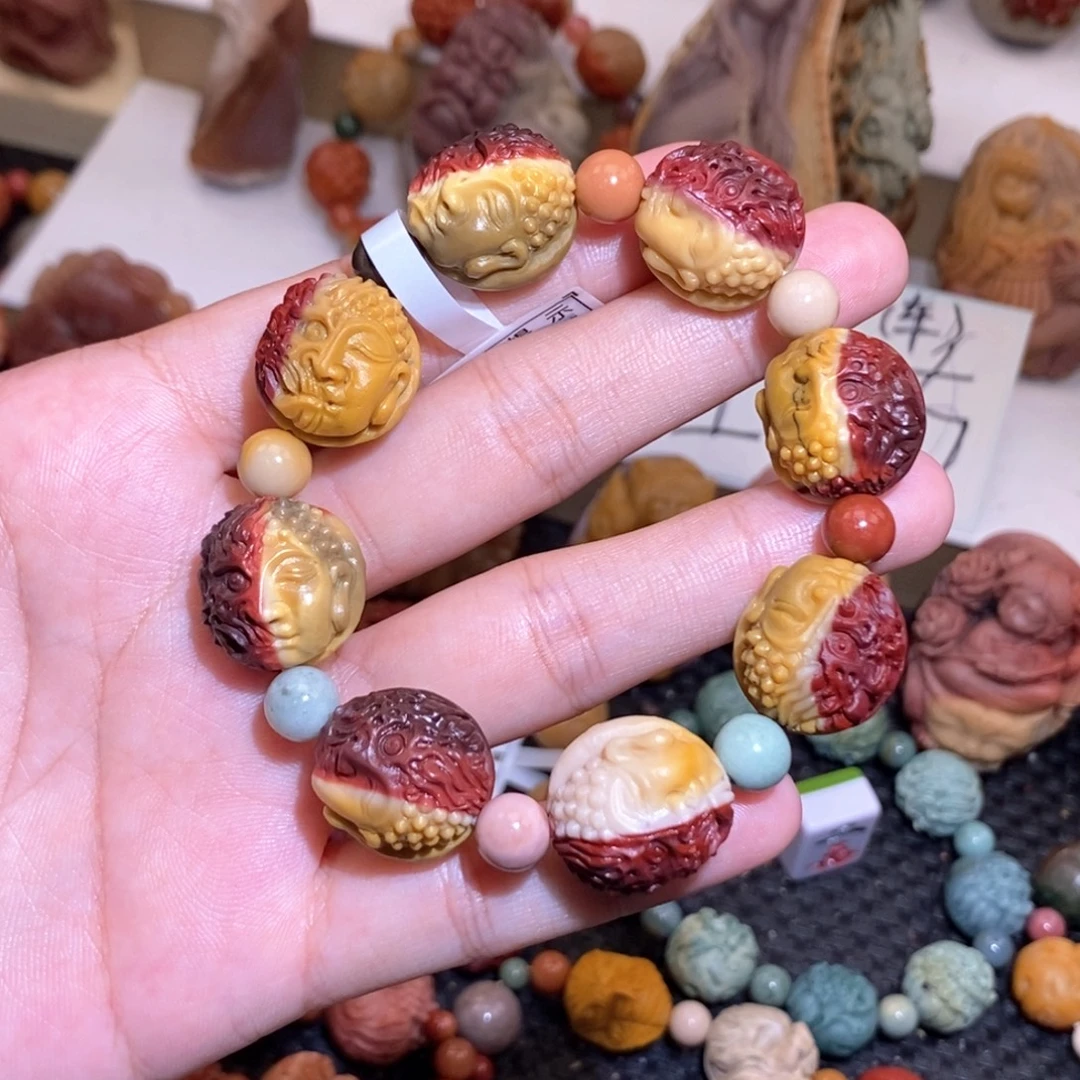 石英质玉（阿拉善玉）未镶嵌手链