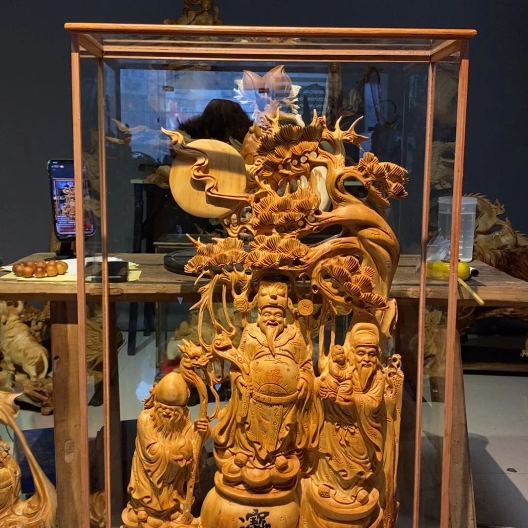 柏木（崖柏）崖柏木雕刻