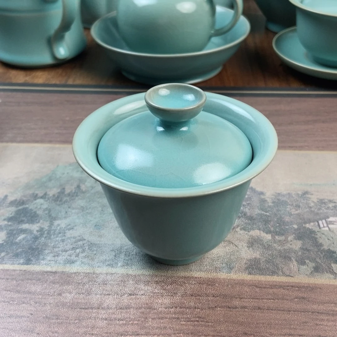 摆件瓷原产地原矿汝瓷～茶器
