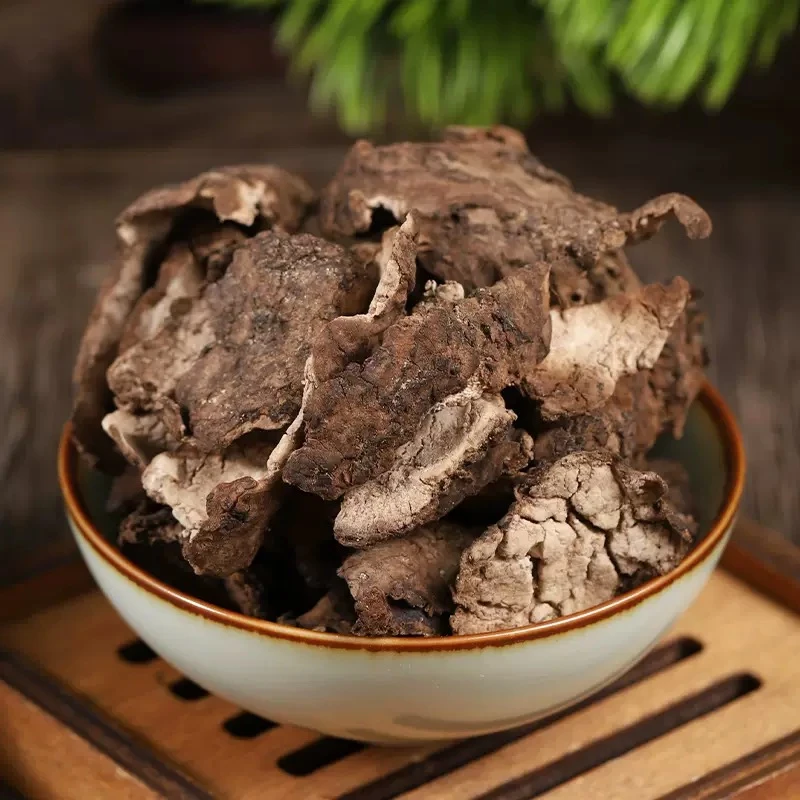 老树茯苓皮纯无硫自然晒干中药材新货