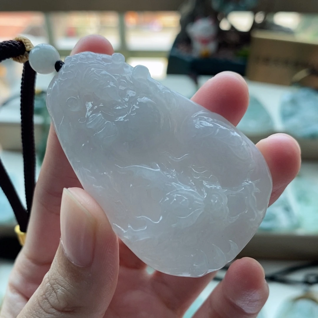 【闪购商品】颈饰未镶嵌翡翠天然缅甸A货翡翠