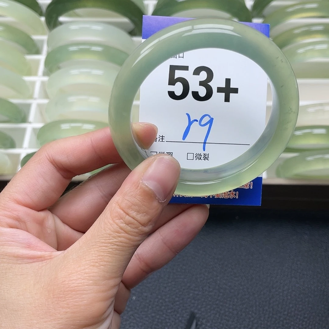 蛇纹石玉手镯足银镀金镶嵌