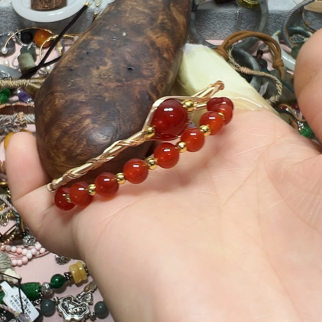非洲檀香把件单圈手串砠劗手串砠劗手串