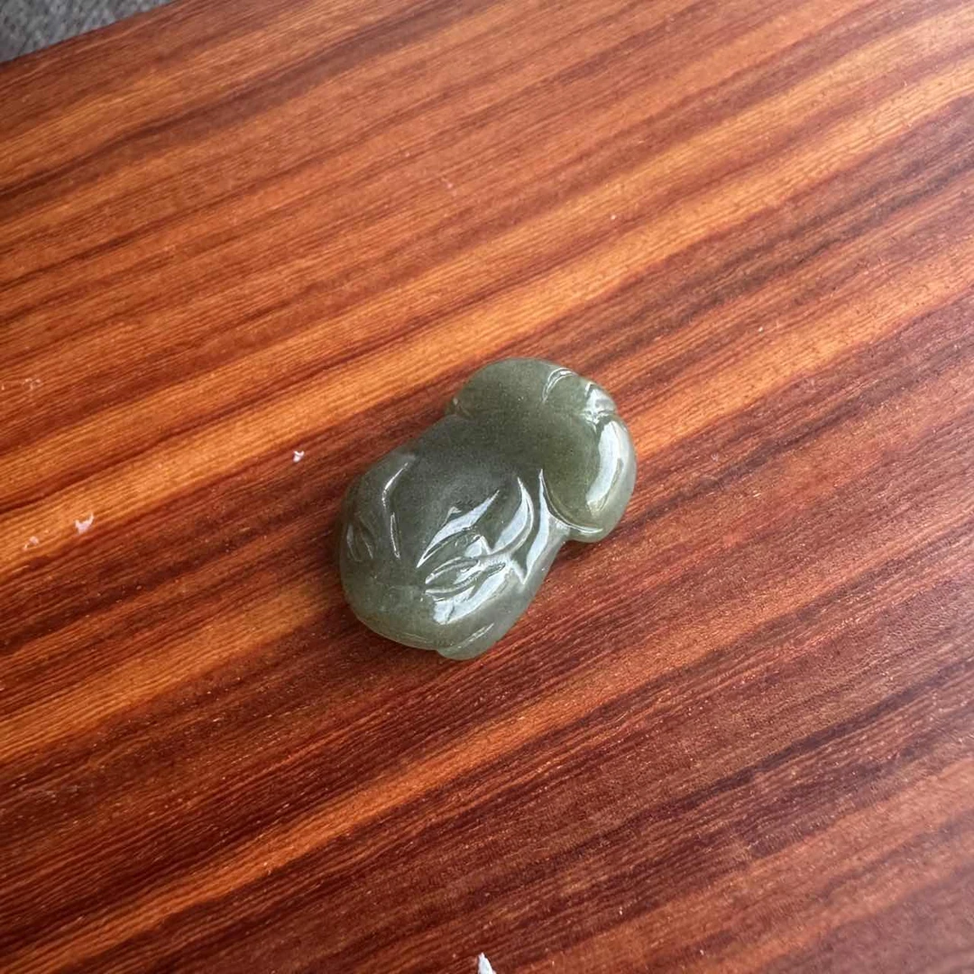 【王波老师专享】天然和田玉貔貅吊坠wz