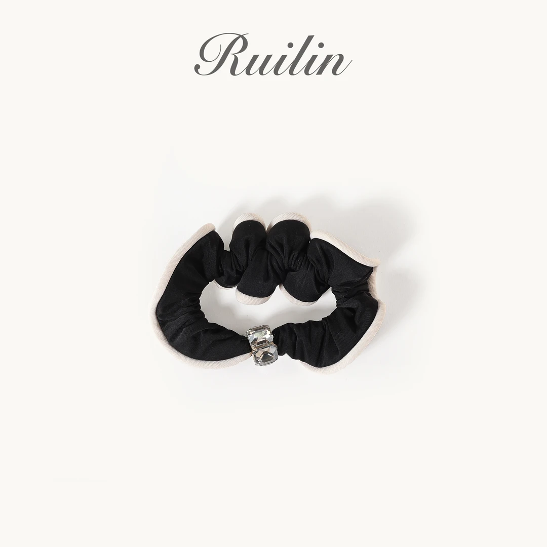 RUILIN【曲奇闪闪】发圈小香风气质复古法式