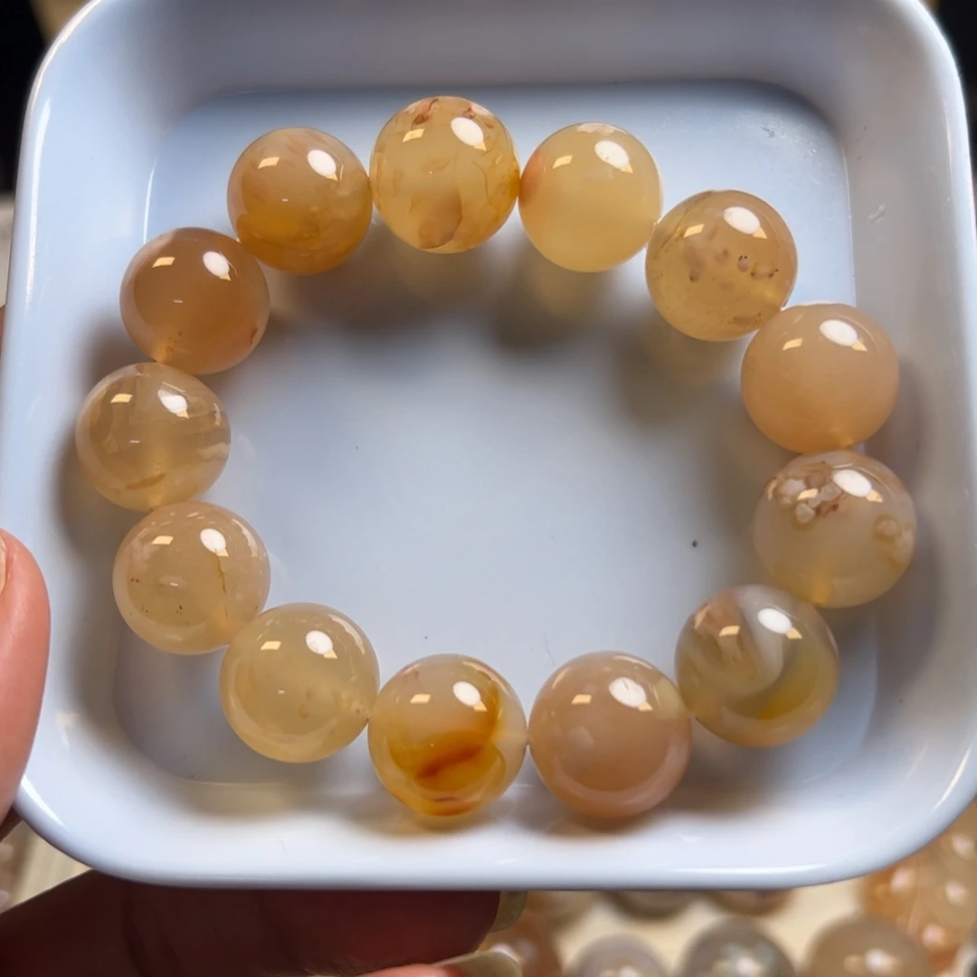 未镶嵌玛瑙/玉髓珠宝半成品