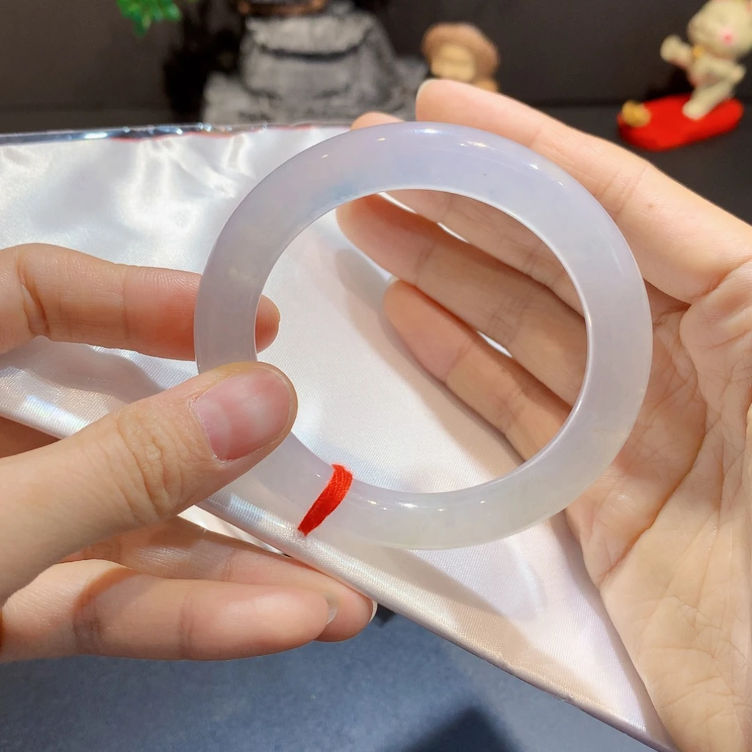 翡翠未镶嵌手镯25号