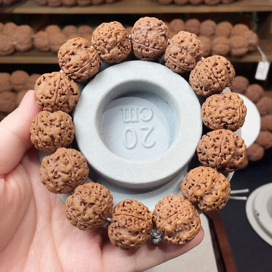 金刚菩提手串22尺古龙4瓣