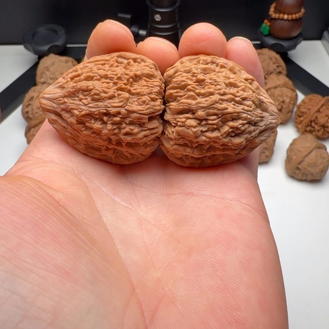 核桃把件36 塔尖（修）