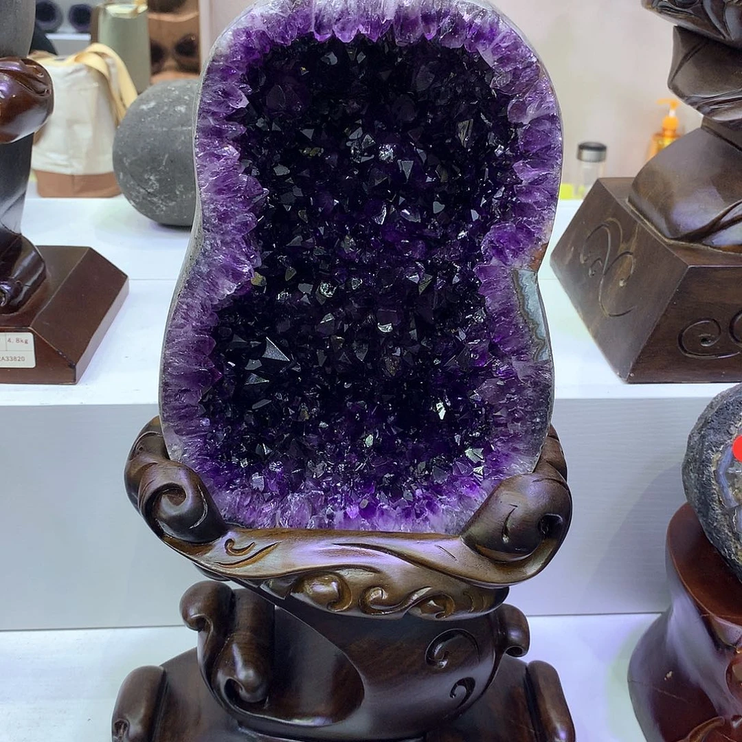 紫晶大型摆件（非配饰）未镶嵌