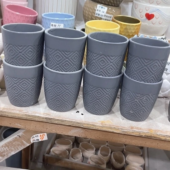 多肉绿植陶瓷花盆9.9包邮