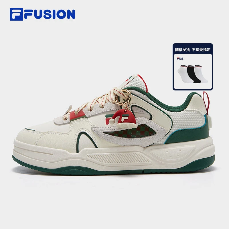 斐乐潮牌BANKII XMAS滑板生活鞋25春新款情侣酷板鞋T12W/M512904F