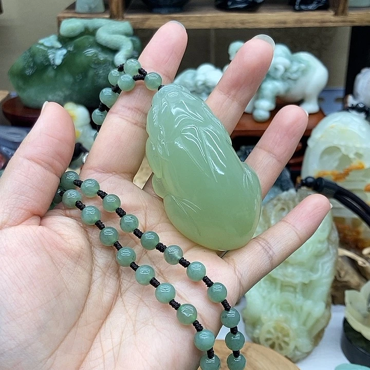 岫玉吊坠挂件未镶嵌