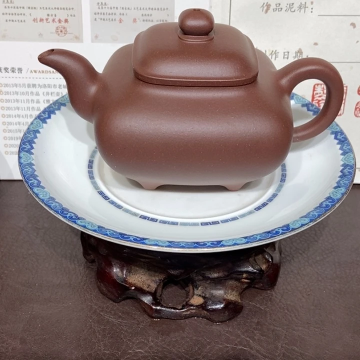 茶壶紫砂全手260容量