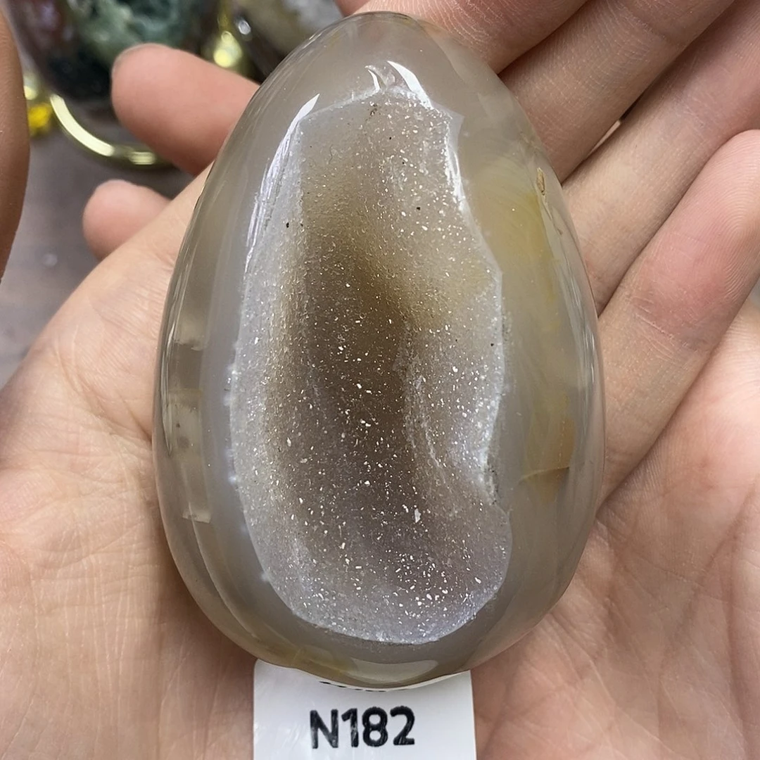 玛瑙/玉髓未镶嵌天然玛瑙龙蛋