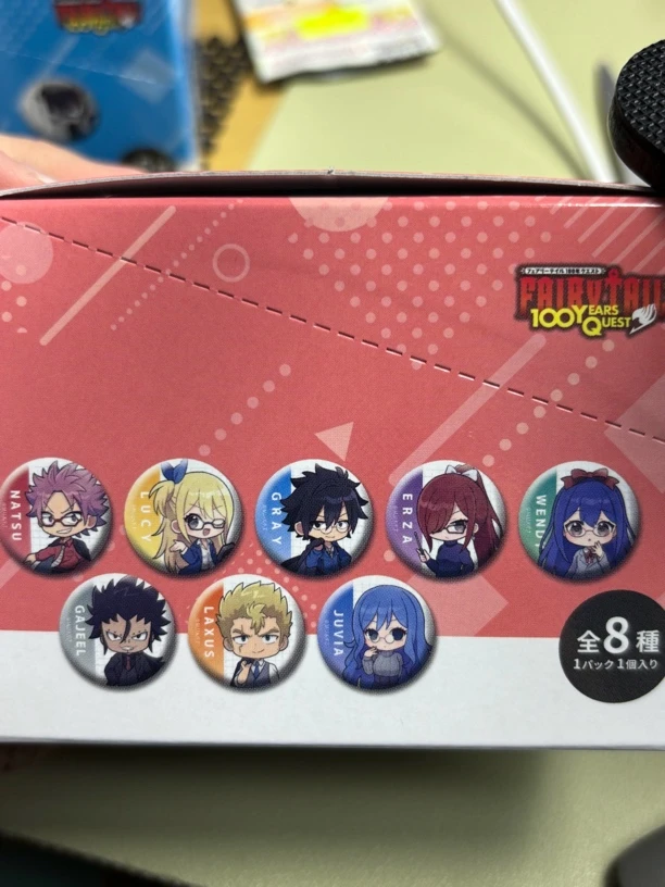 妖精的尾巴百年任务场贩Q吧唧徽章“两件包邮默认初伤”