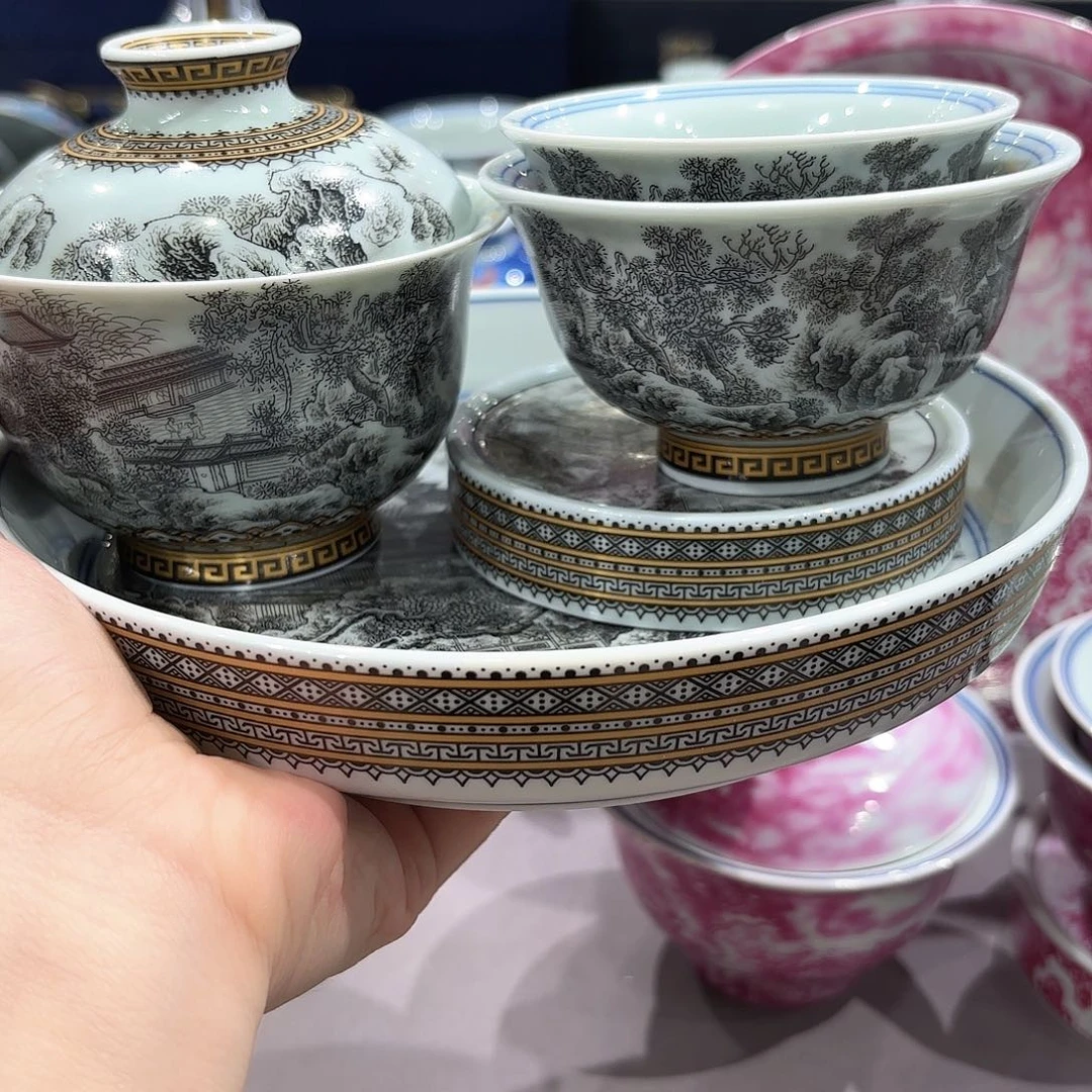 瓷片景德镇瓷器精品展示