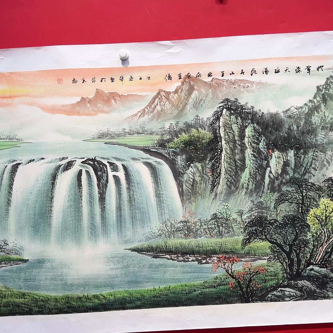 国画陆远华老师的作品