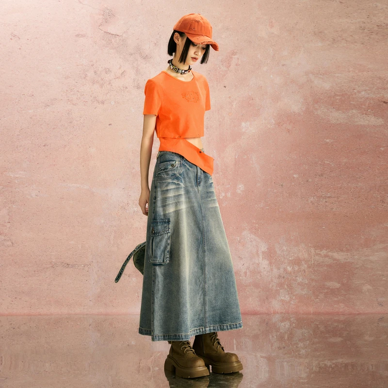 PHORM2025夏装新款半身裙O02822426