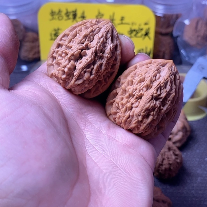 【闪购商品】吊坠文玩核桃40蓟县虎头王