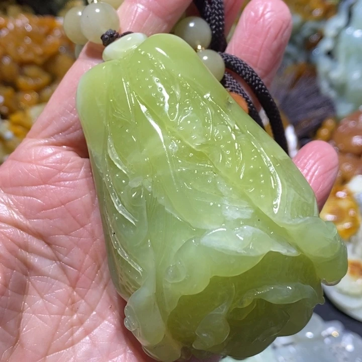 岫玉岫玉吊坠未镶嵌