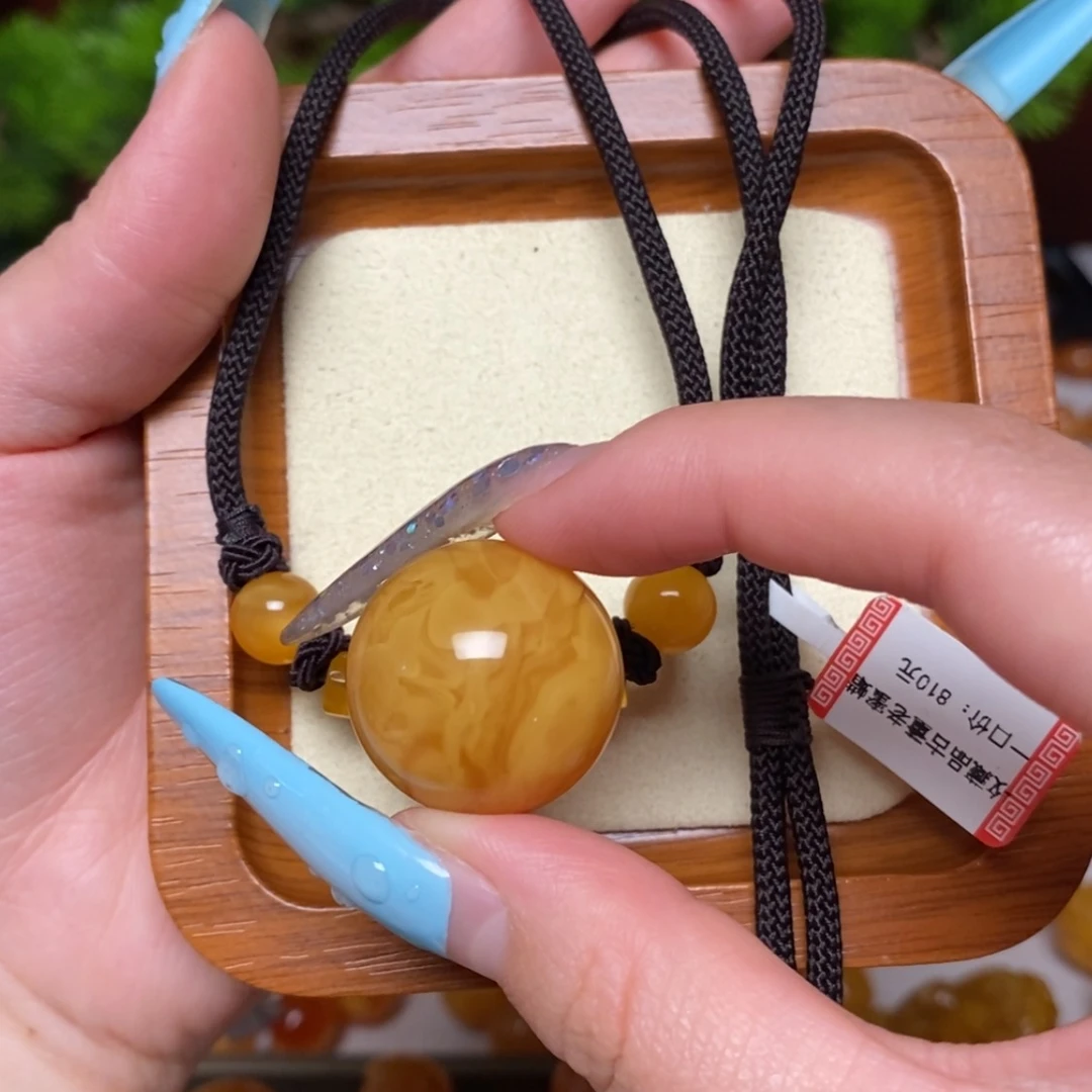 【闪购商品】未镶嵌颈饰蜜蜡项链
