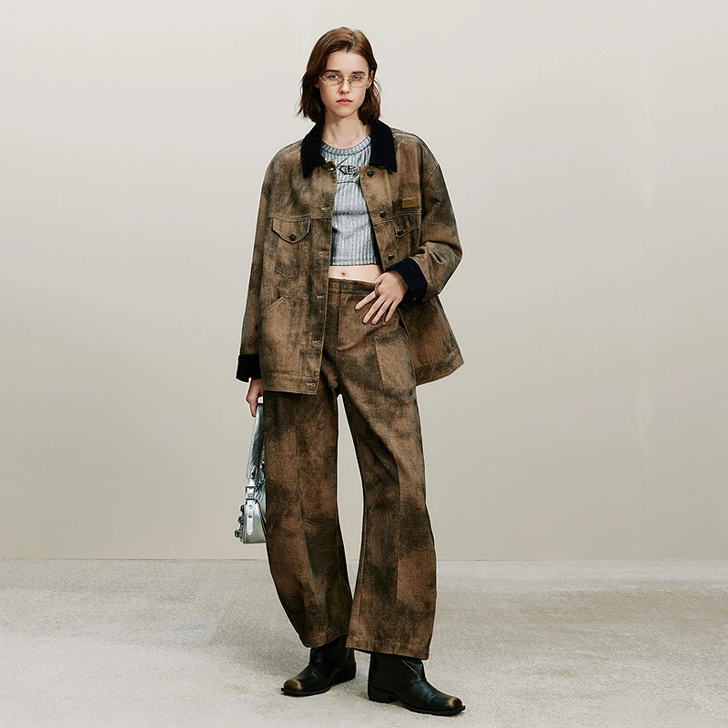 【商场同款】PHORM2025秋装新款休闲裤K08633536