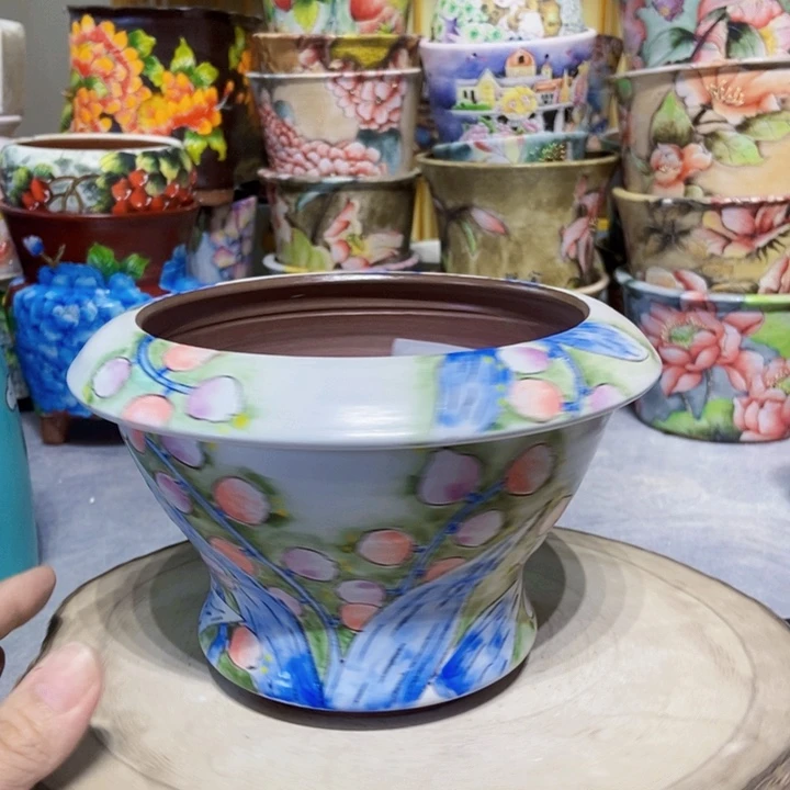 景德镇艺术手绘作品