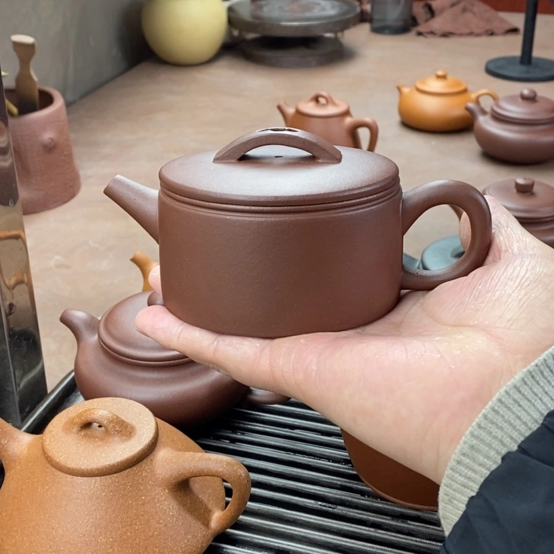 紫砂茶壶紫砂壶汉瓦