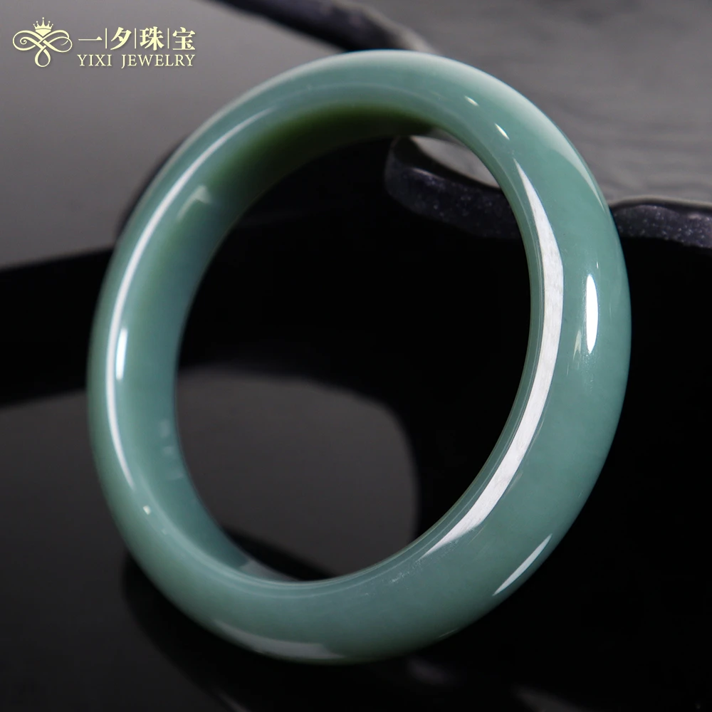 【周年庆限定】和田玉粉青手镯丨天然玉石丨多样性发一