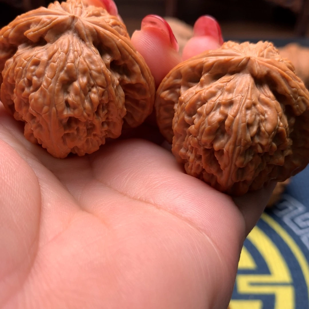 【闪购商品】把件文玩核桃白狮子42