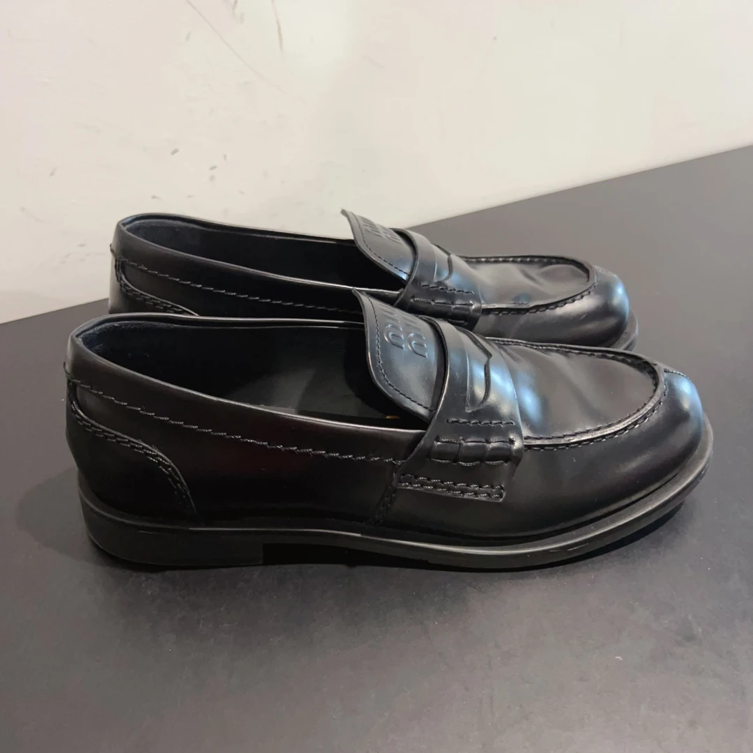 99新 MIU MIU/缪缪 乐福鞋 尺码37成色看直播GSH1070