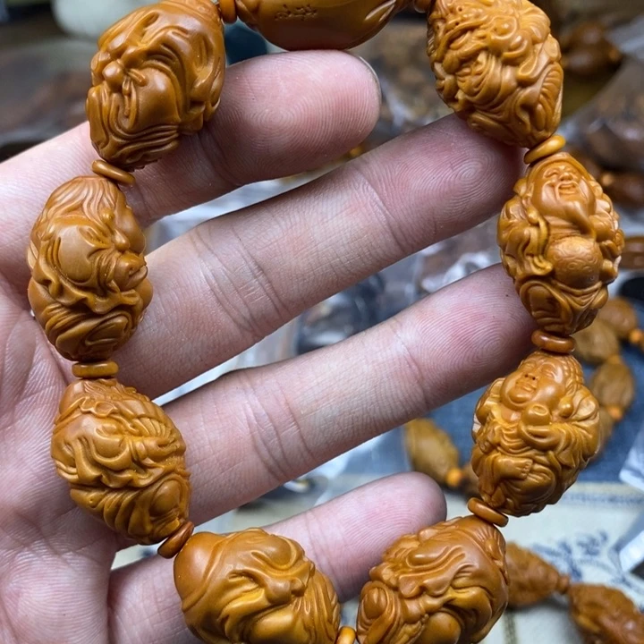 橄榄核手串/手链橄榄核雕工艺手串
