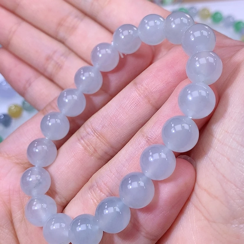 【闪购商品】未镶嵌手链翡翠白*翡翠