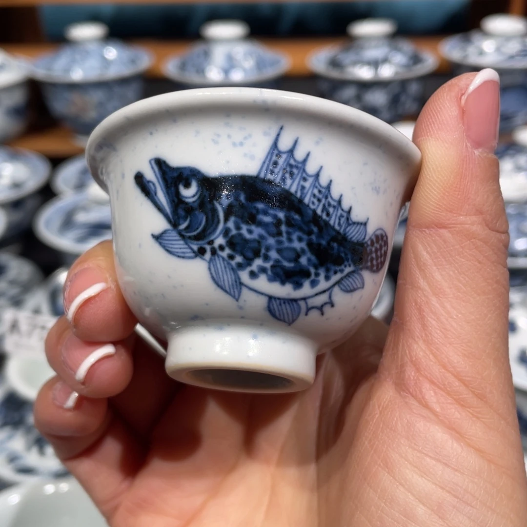 北***墨景德镇陶瓷手工手绘